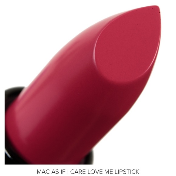 Last one! MAC AS IF I CARE Lipstick NIB Love Me rare discontinued - Picture 4 of 4